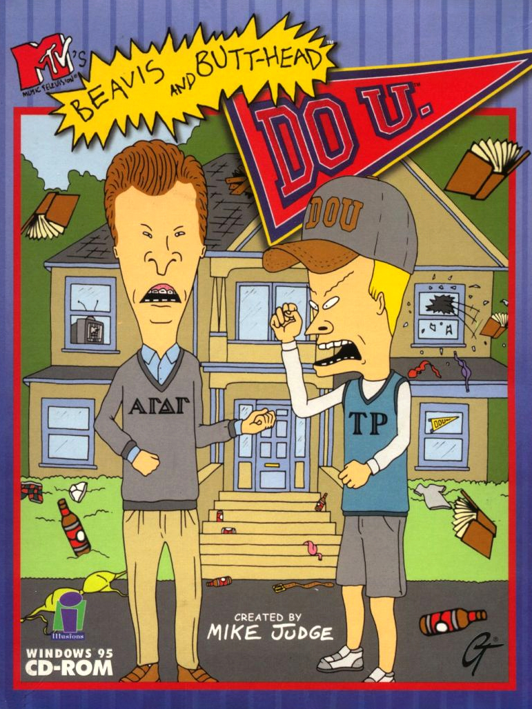 Cover art for MTV’s Beavis and Butt-Head: Do U.