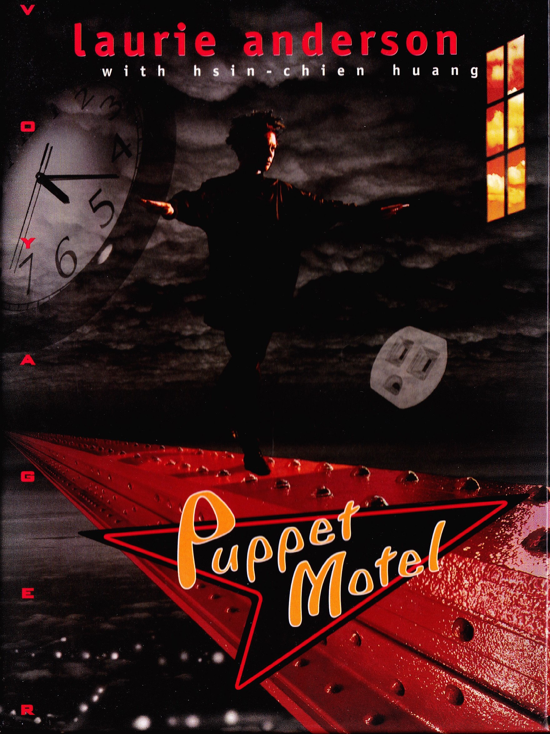 Cover art for Laurie Anderson’s Puppet Motel